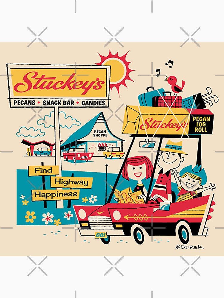 Stuckey's pecan log roll road trips gas stations retro and vintage by PIXEL POP DESIGNS - Beyond the Norm!