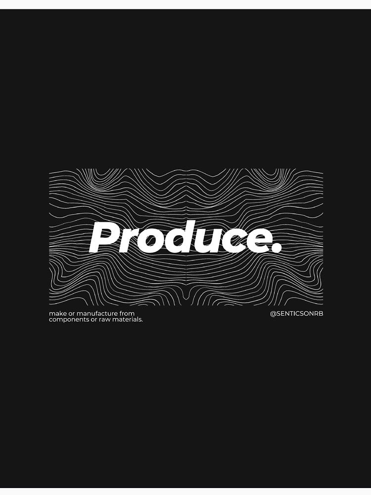 Produce Tech-Wear Aesthetic by Sentics