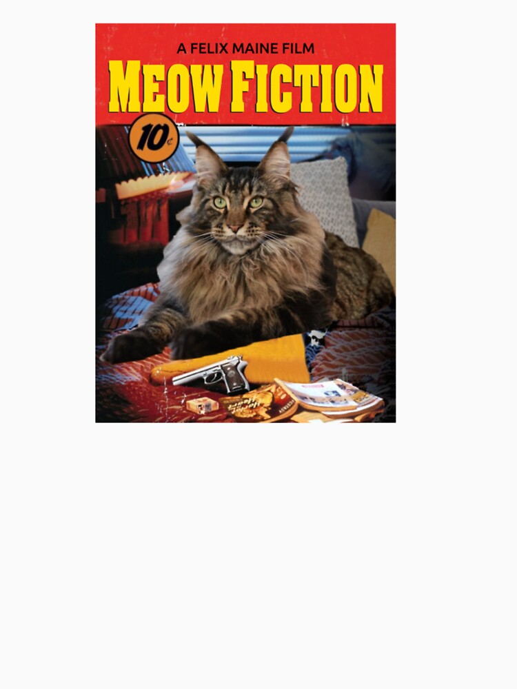 Cat Movie Poster Fiction Novelty by Cecil-Blackwell