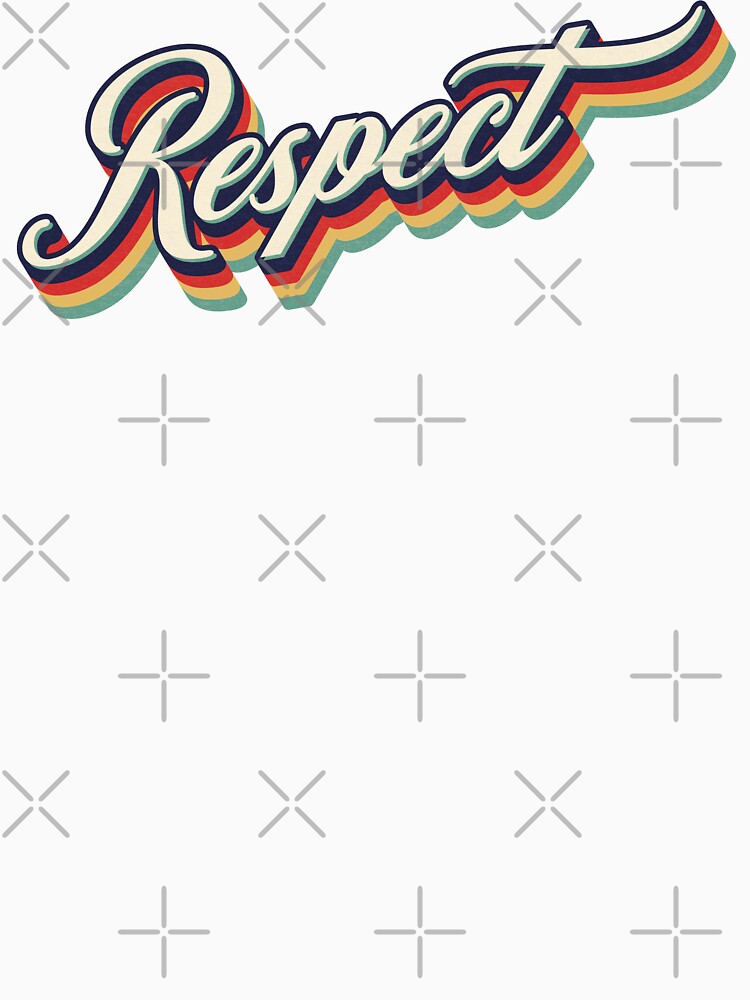 Retro Vintage Respect by Whimsical  Thinker