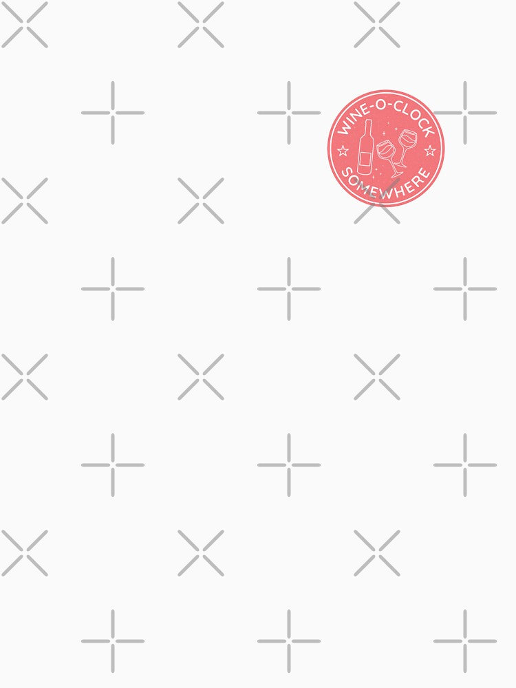 Copy of Wine O'clock Somewhere Seal - Wine Lover - Pink by maura41