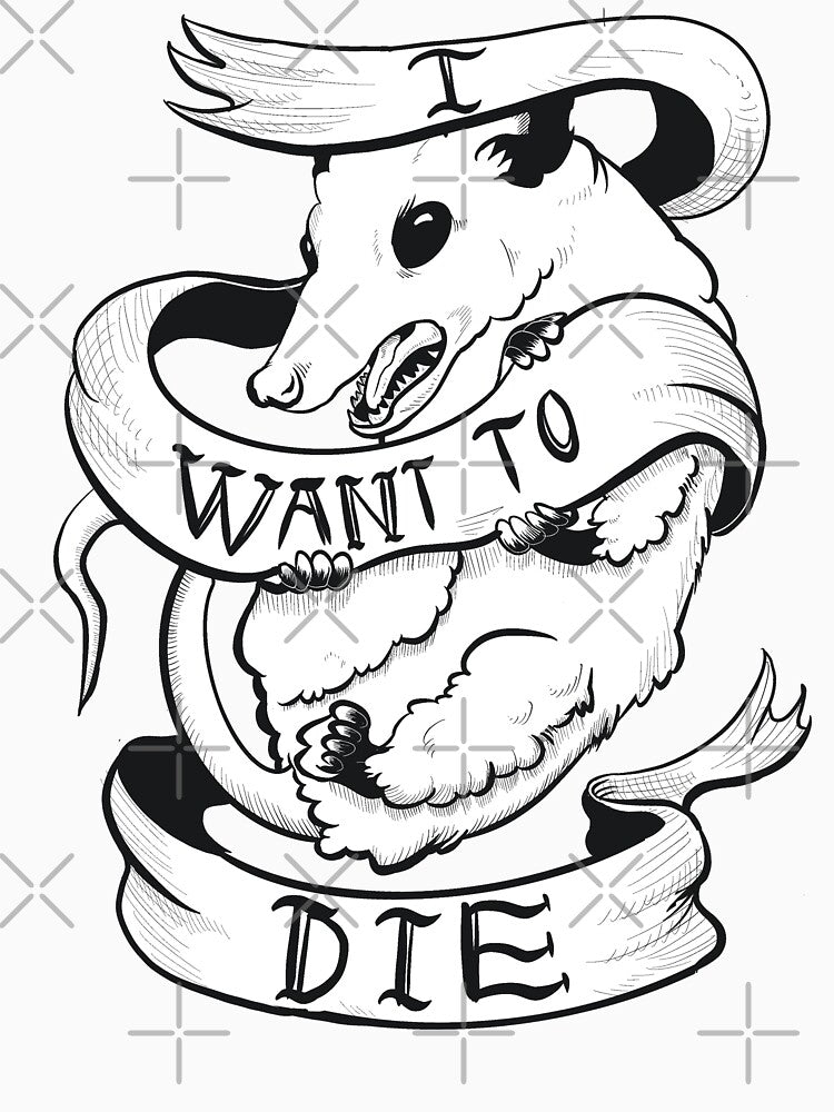 Opossum - I want to die by Kedesart