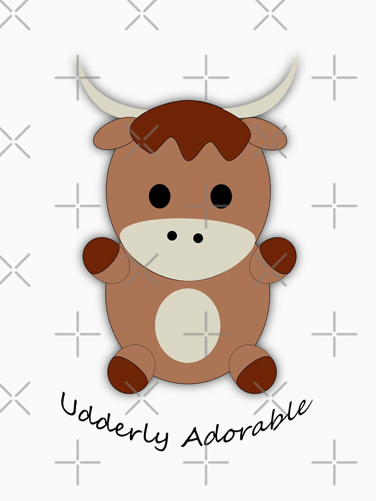 Udderly Adorable Cow by Hedgie Designs