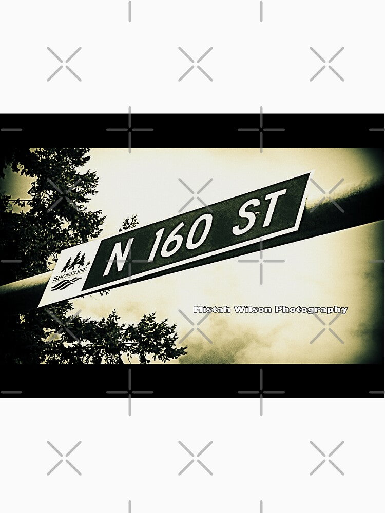 160th Street, Shoreline, Washington by Mistah Wilson by The Street Sign Store