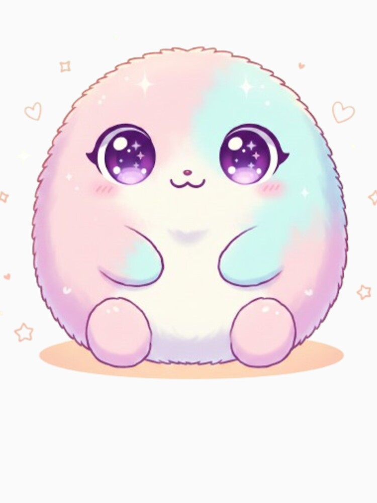 Cute Kawaii Pastel Chubby Character by Saurabh86