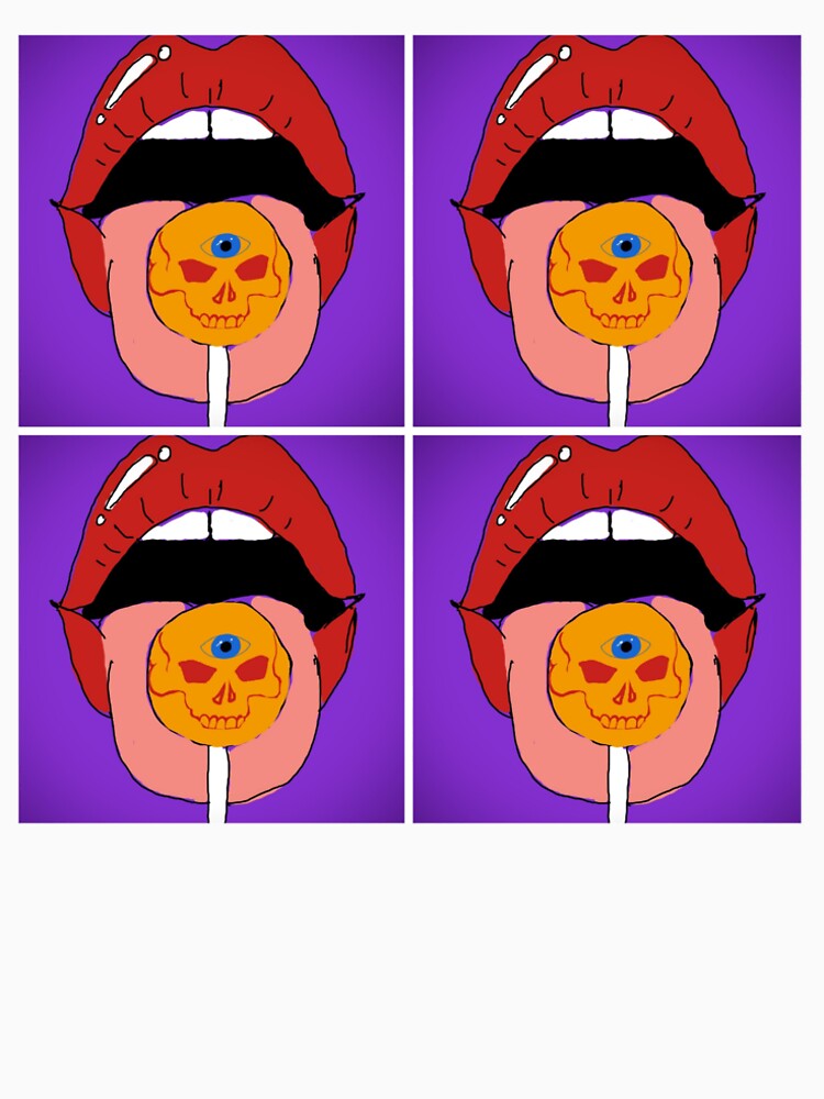 Lollipop skull grid by DEAF SCUM