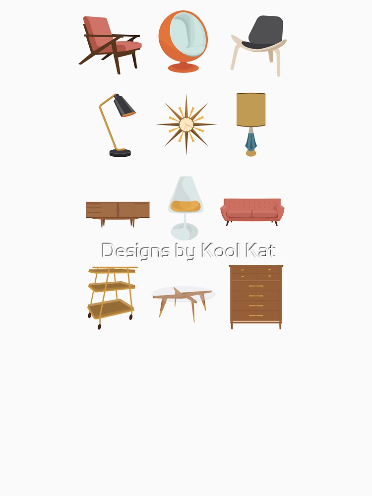 Mid Century Modern Furniture by Designs by Kool Kat