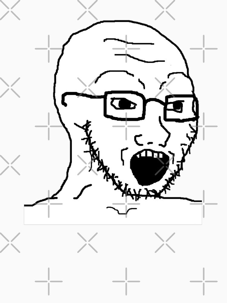 Classic Soyjak Meme by Rolf1