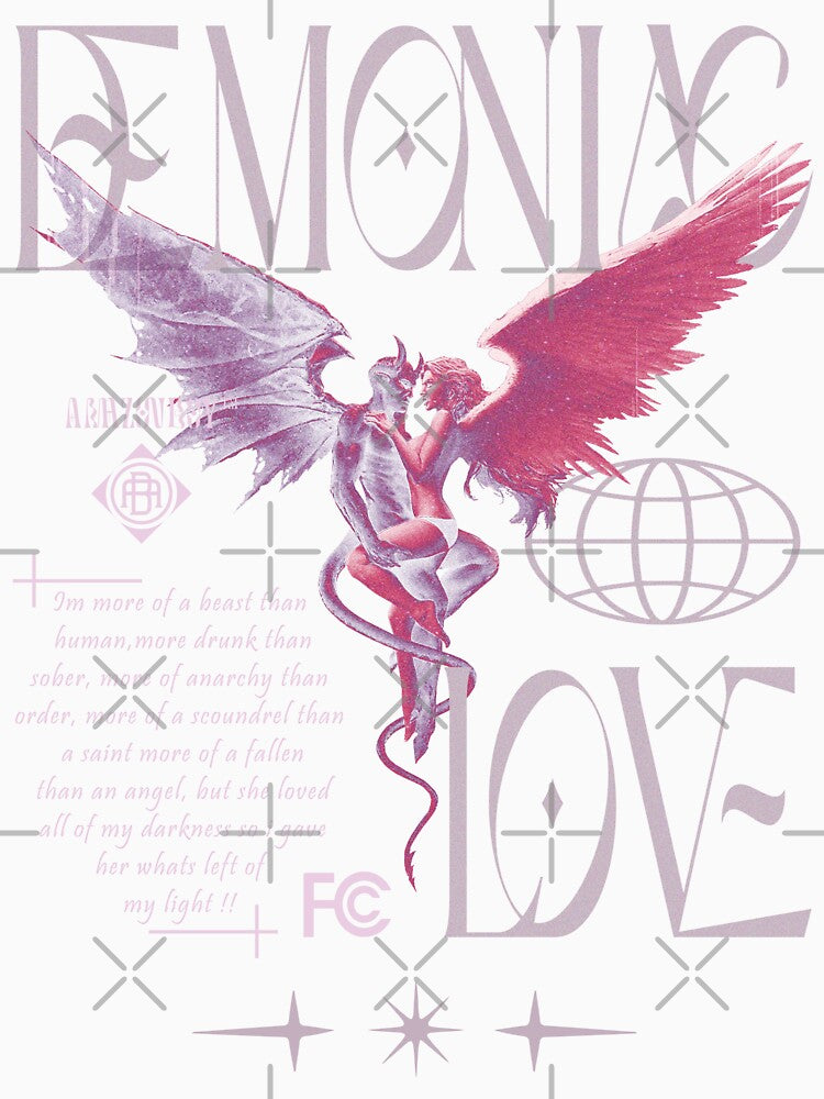 Demoniac love  Aesthetic - Vaporweave streetwear by VaporwaveStreet