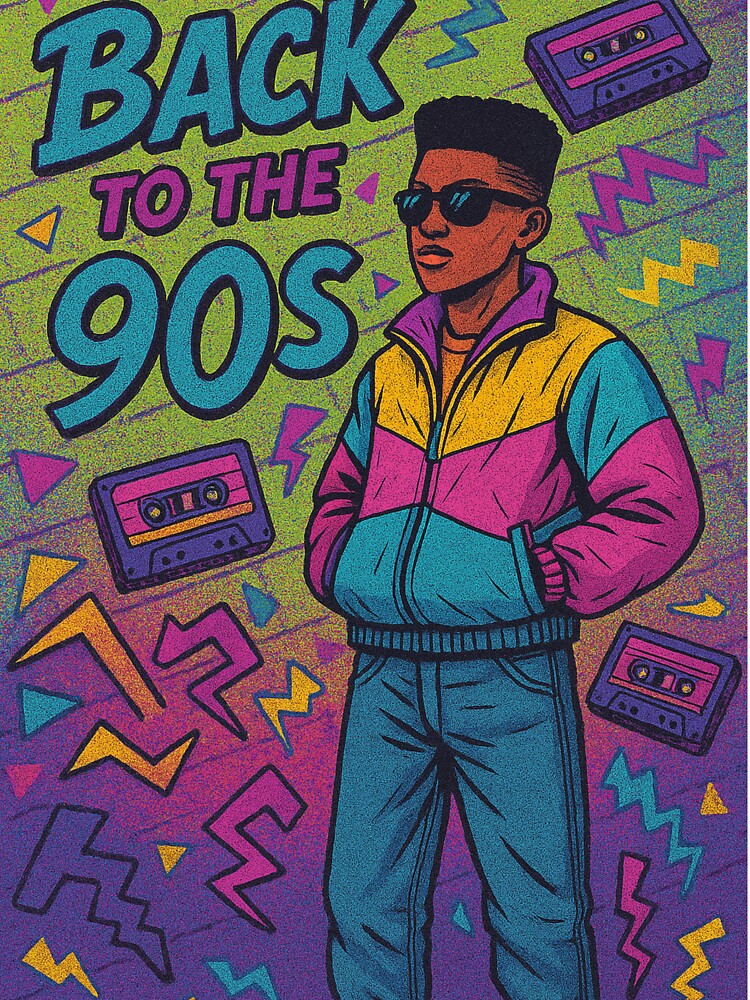 Back to the 90s – Retro Streetwear Aesthetic by Laugh & Rewind