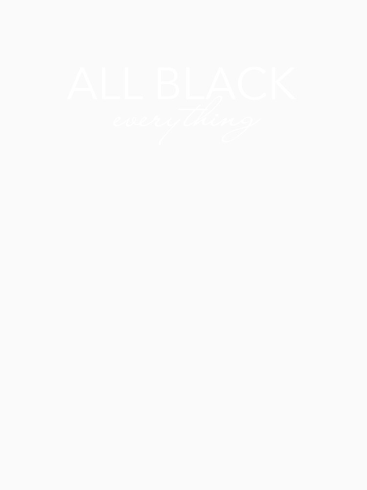 all black everything, all in black by aundjhdesign