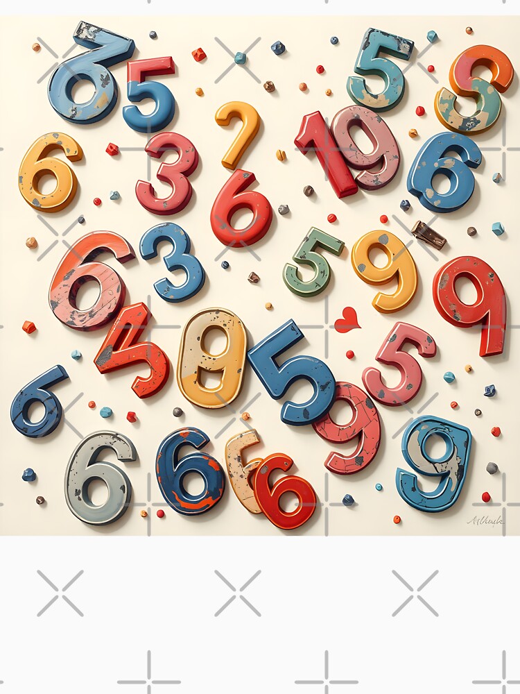 Numbers 2 by HebaRK Studio