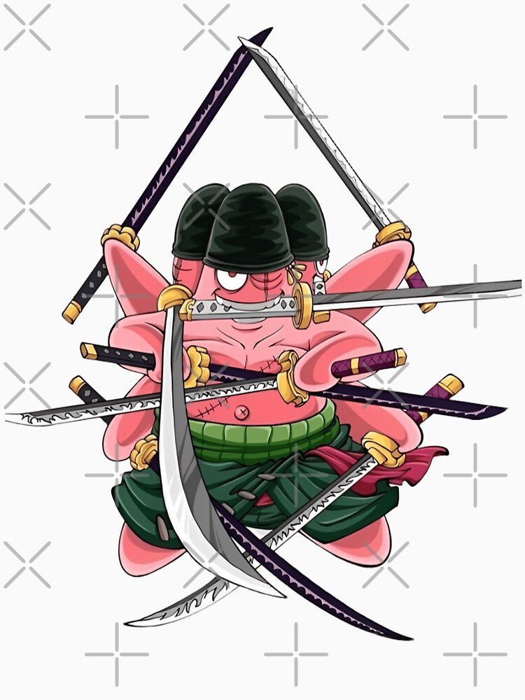 Patrick Zoro Mashup – Funny Anime x Cartoon Crossover by Dyan4