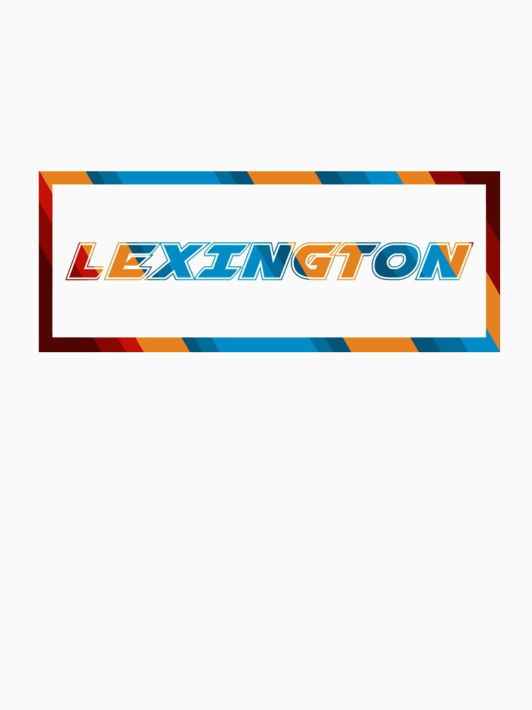 Lexington T-Shirt for Men and Women by AllStarMerch