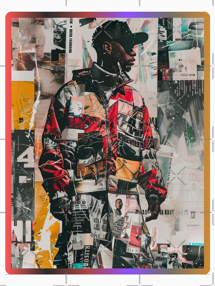 Streetwear Hypebeast Collage Art with Modern Urban Style by ToudouDesign