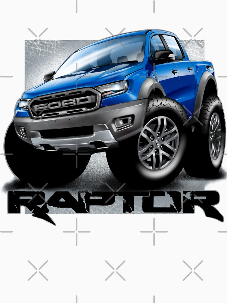 Ford Ranger Raptor by Petrolhead T-Shirts and Art