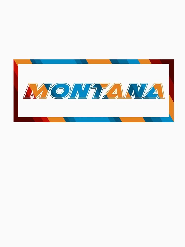 Montana T-Shirt for Men and Women by AllStarMerch