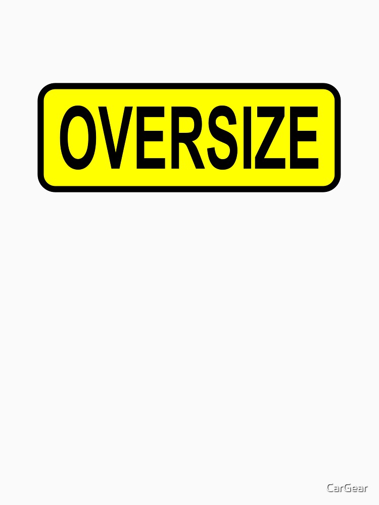 Oversize Sign by CarGear