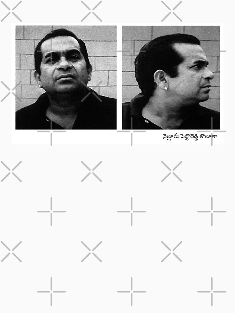 Nellore Peddareddy Thaluka – Brahmanandam Telugu Meme Mugshot by The Telugu Guy