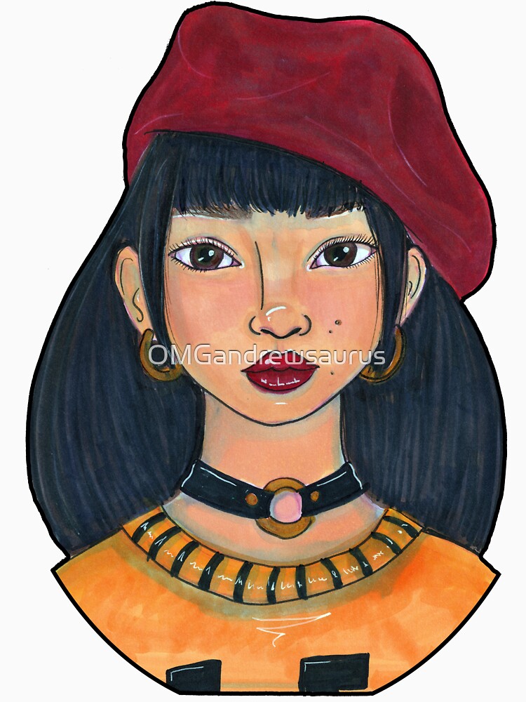 Raspberry Beret by OMGandrewsaurus
