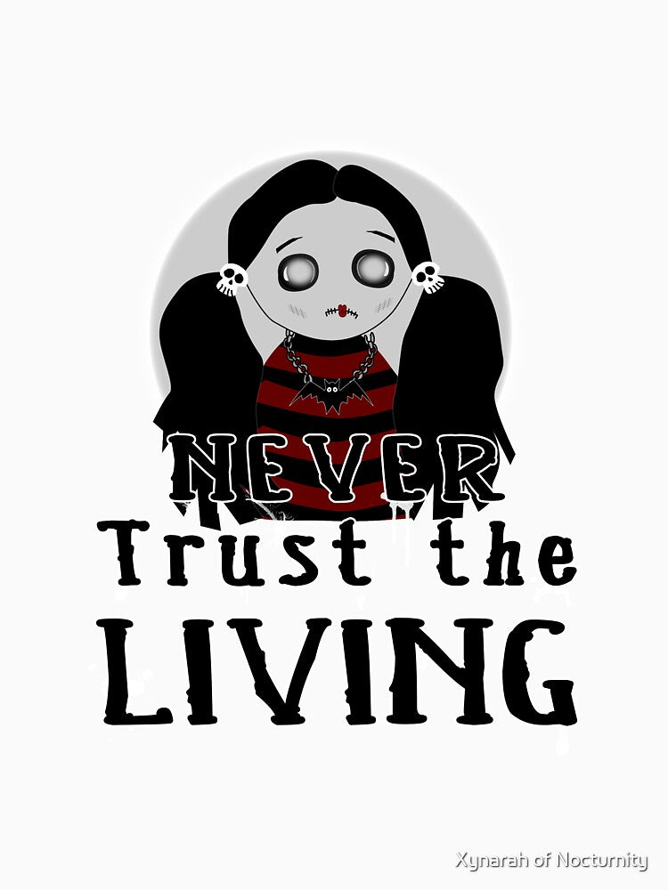Never Trust the Living - Zombie Goth Girl by Xynarah of Nocturnity
