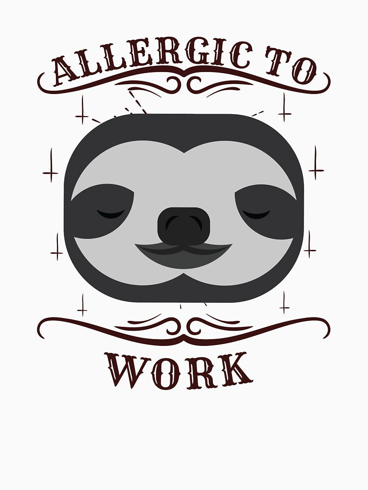 Funny Sloth Meme Tshirt About Lazy Days Lazy Work People Sundays by tengamerx