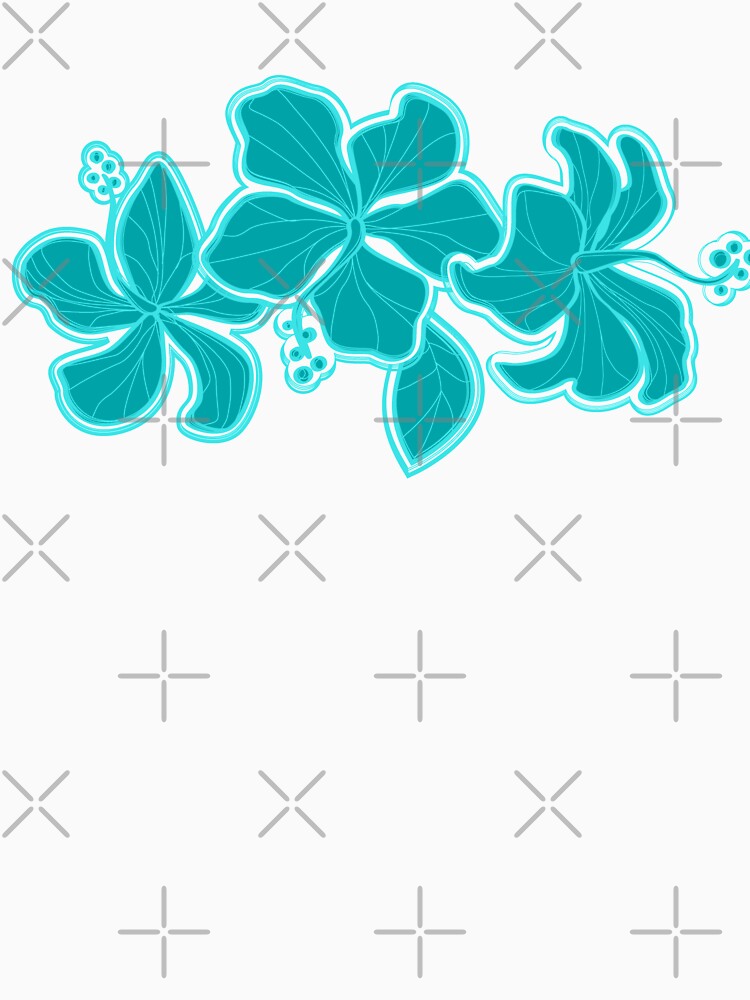 Kailua Hibiscus Hawaiian Engineered Floral by DriveIndustries