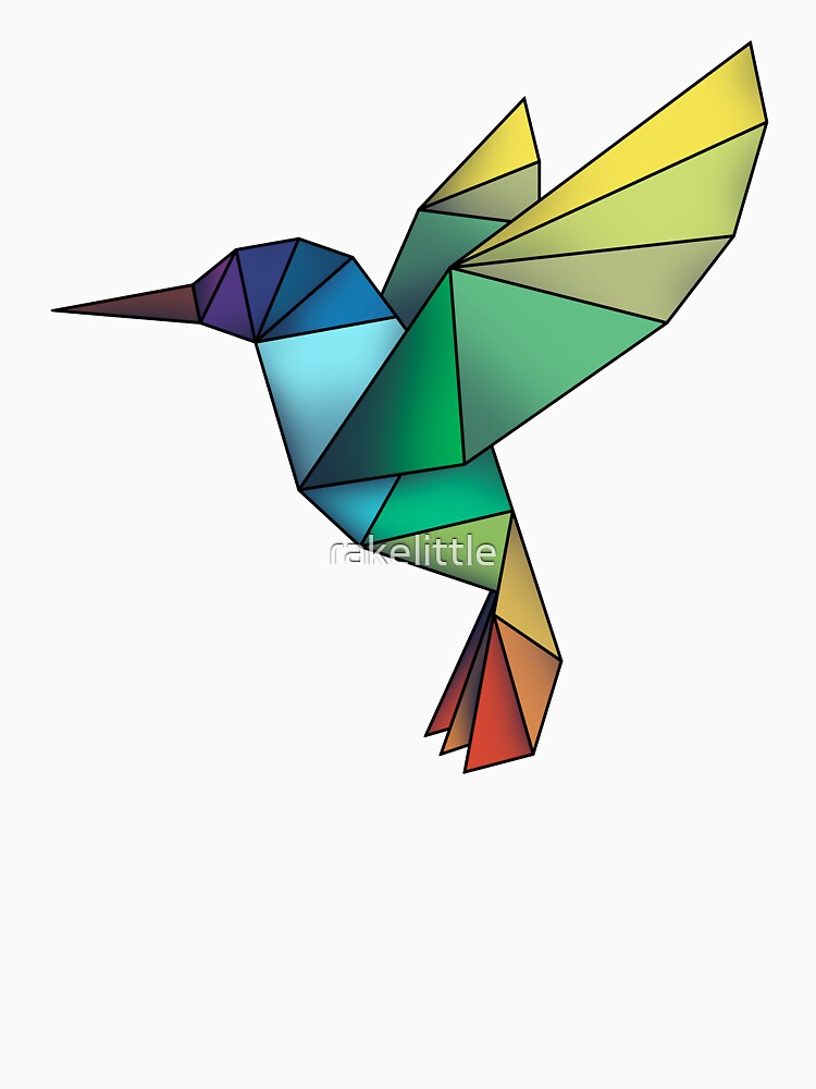 Hummingbird prism by rakelittle