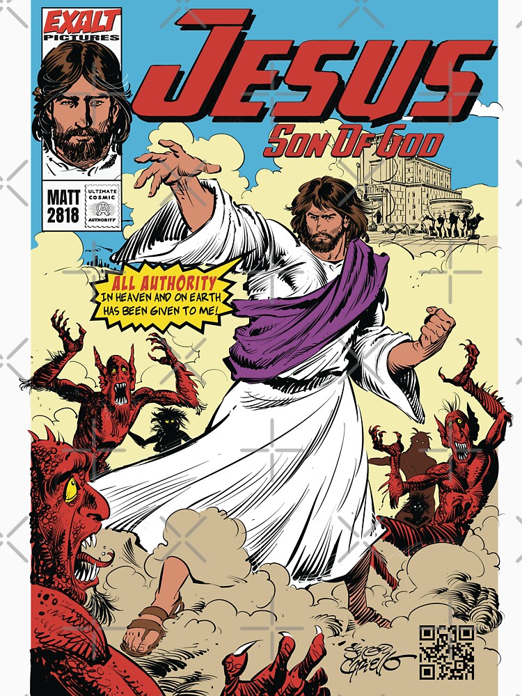 Jesus Son of God Comic Cover All Authority by Exalt Pictures