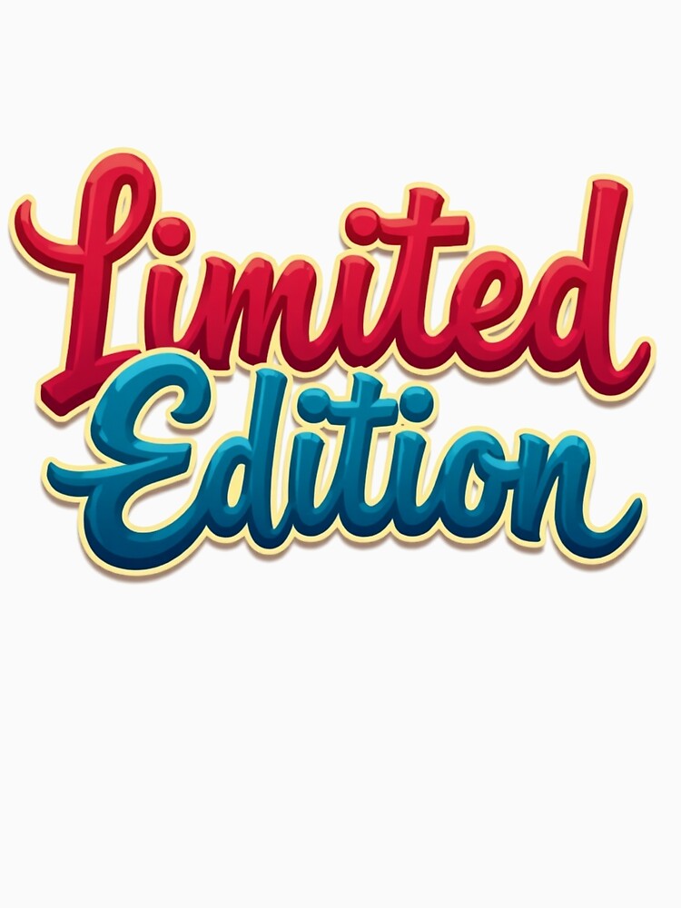 Limited Edition - Bold Retro Graphic by Limited Edition by Playitcool