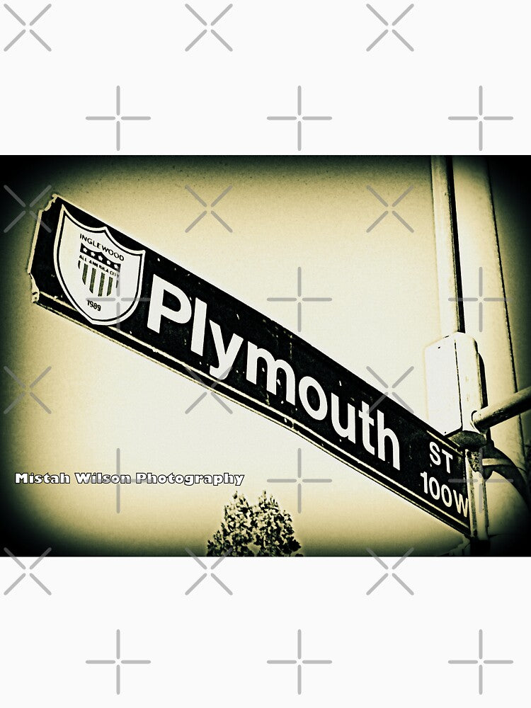 Plymouth Street1, Inglewood, CA by Mistah Wilson by The Street Sign Store