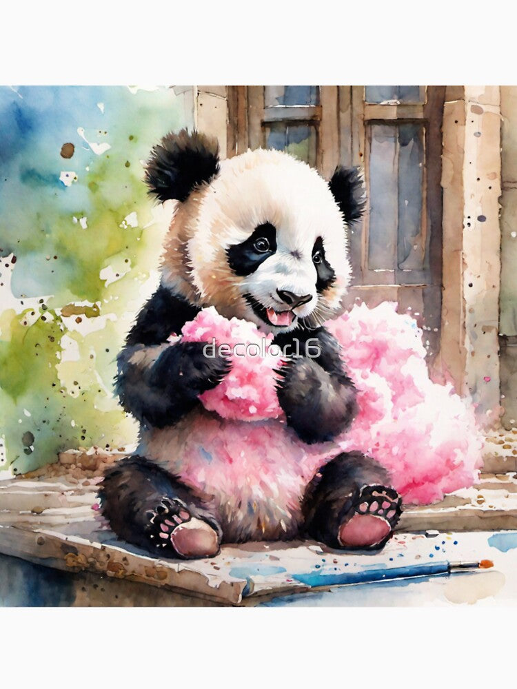 Dulce Panda de Algodón by decolor16