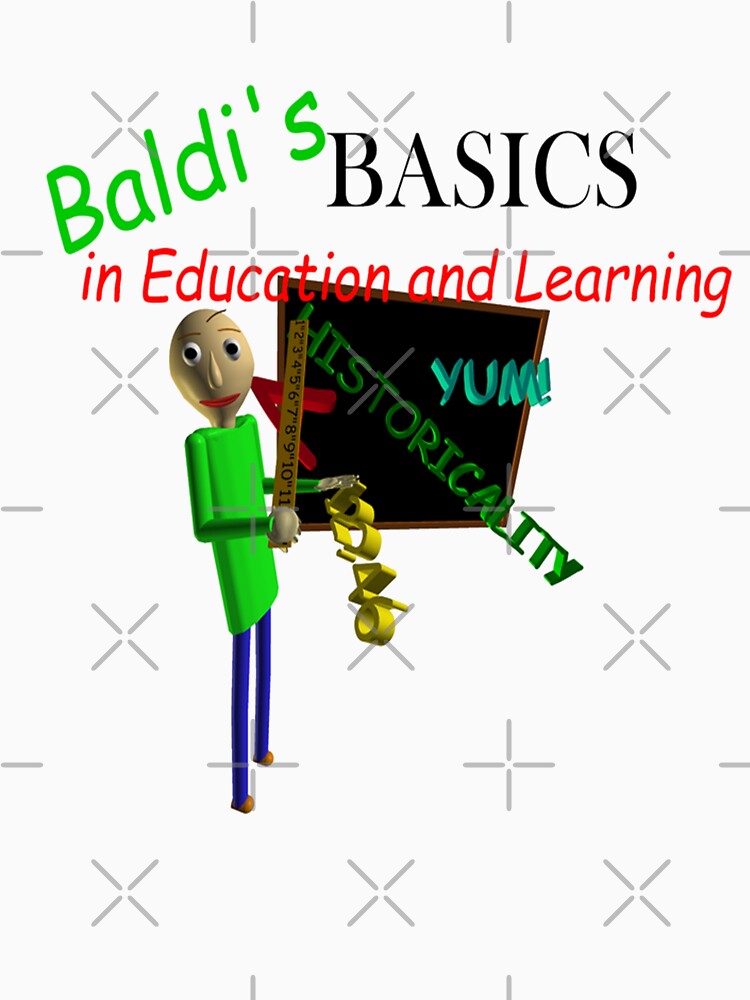 Vintage Baldi's Basics Logo by Walmarval ⭐⭐⭐⭐⭐