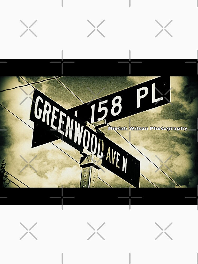 158th Place & Greenwood Avenue2, Shoreline, Washington by Mistah Wilson by The Street Sign Store