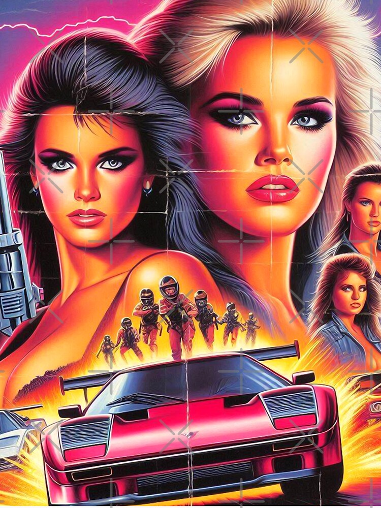 80s Action Girls by PulpVintage