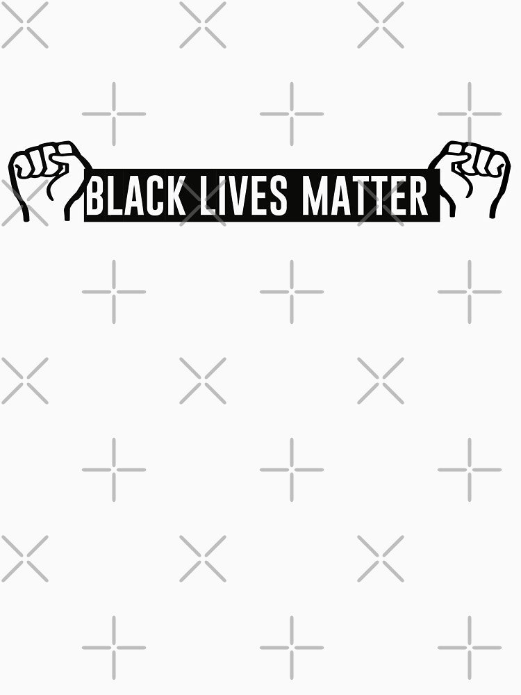Black Lives Matter  Slim Fit T-Shirt by j7boy