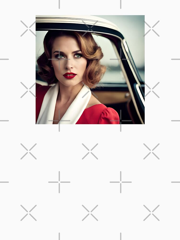 Unleashing the Allure of the Retro Woman: A Nostalgic Journey into Timeless Elegance by brszkn