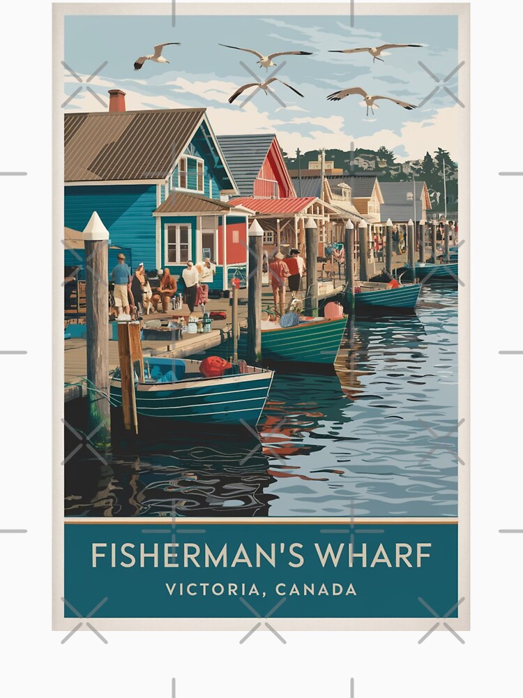 Victoria Vintage Travel Poster by TravelerRat