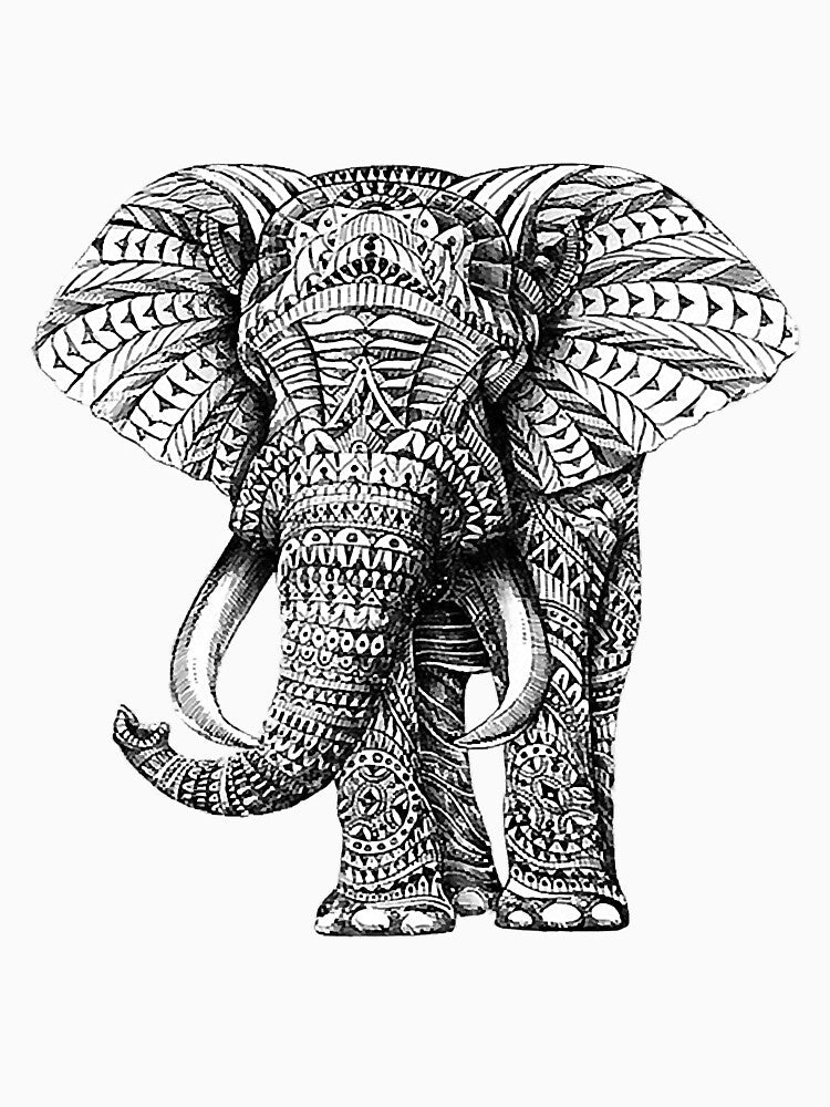 Vintage Elephant Mammal Animal Novelty by NeverLoseSF