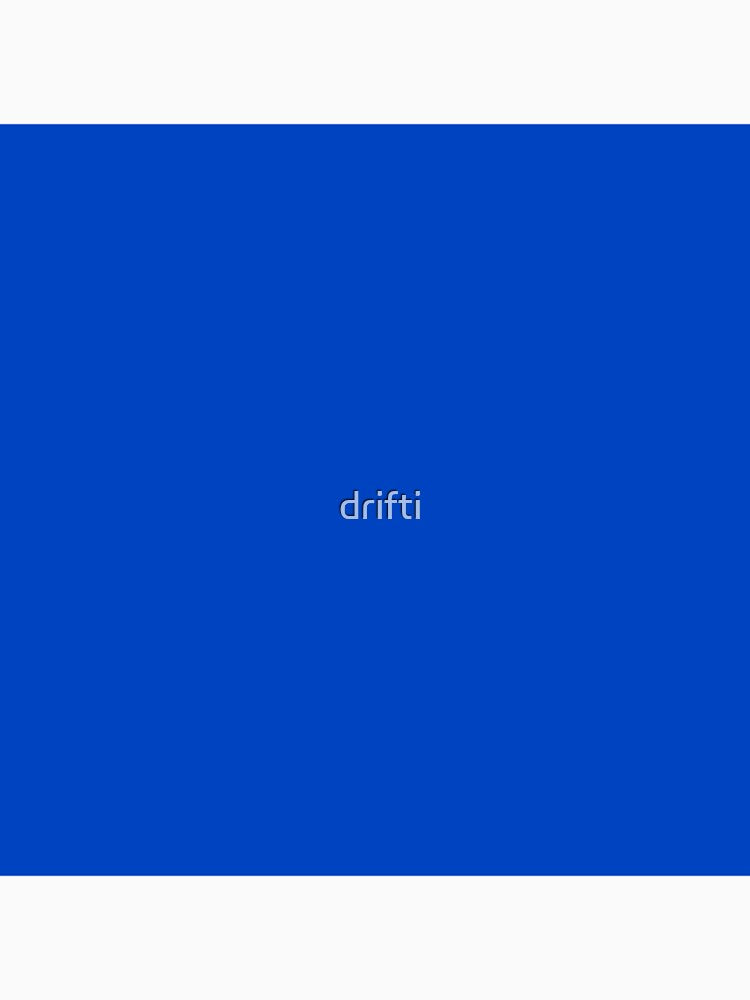 Solid Deep Cobalt Blue Color by Drifti by drifti
