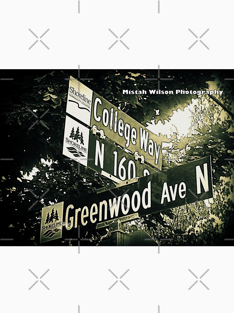 College Way 160th Street & Greenwood Avenue, Shoreline, Washington by Mistah Wilson by The Street Sign Store