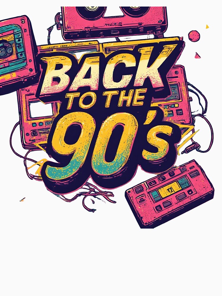 Back to the 90s Retro Cassette by sanorastyle