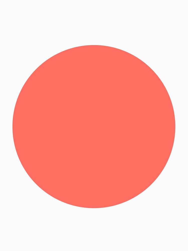 Candy Coral Pink Solid Color by Jeallan Designs