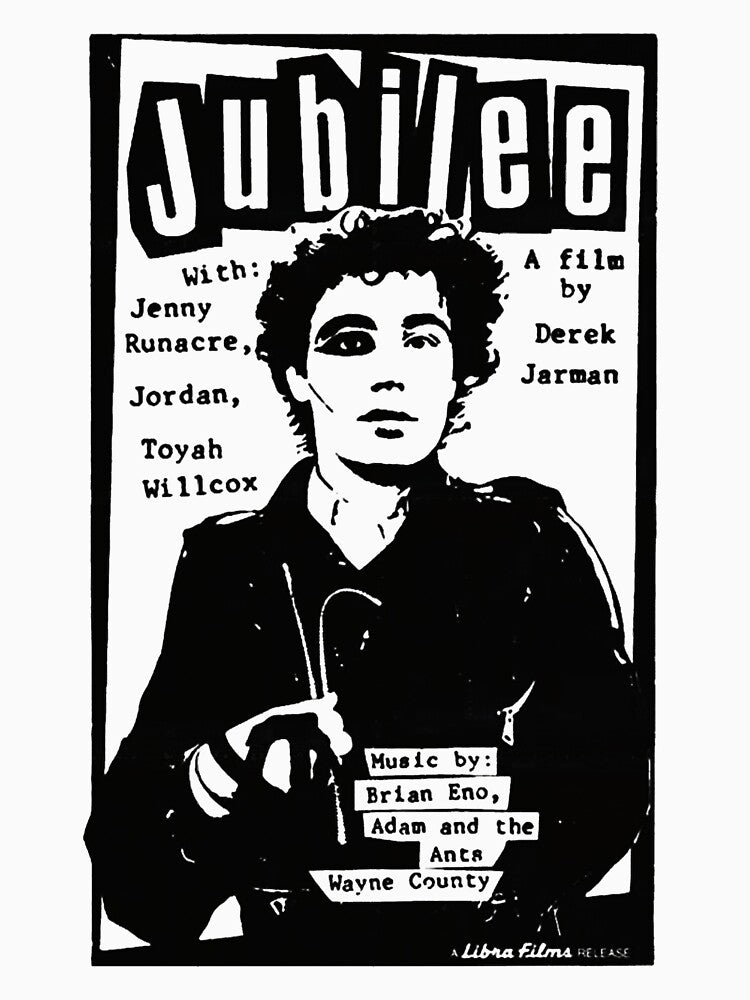 Jubilee 70s punk vintage film poster by JudgeRutherford
