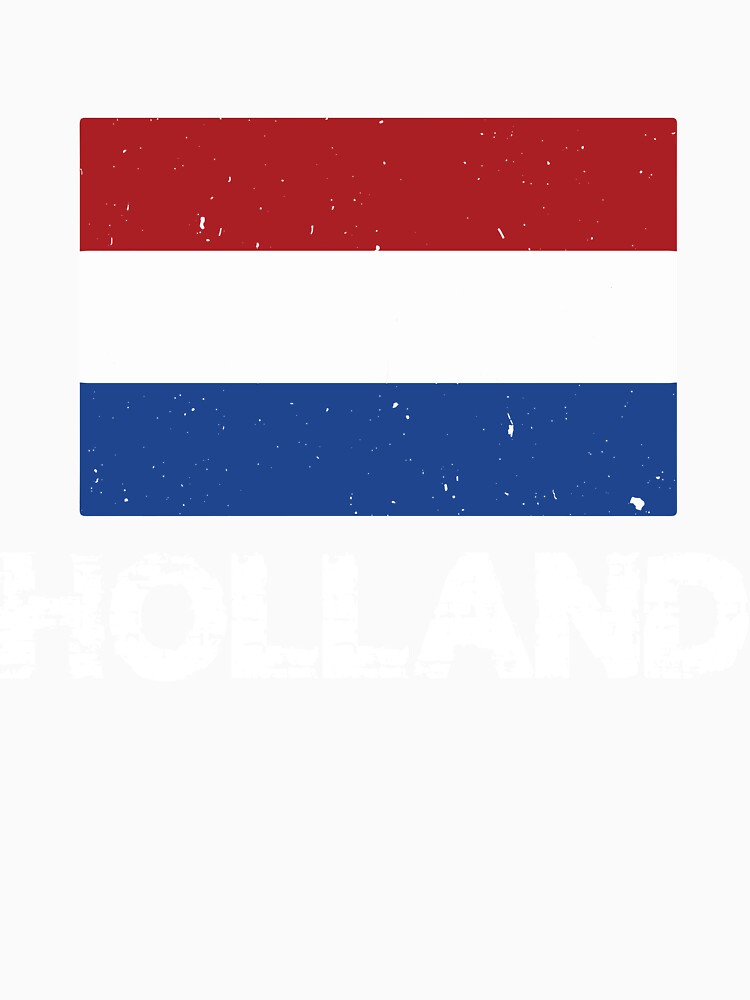 Holland Flag T-Shirt for Men and Women by AllStarMerch
