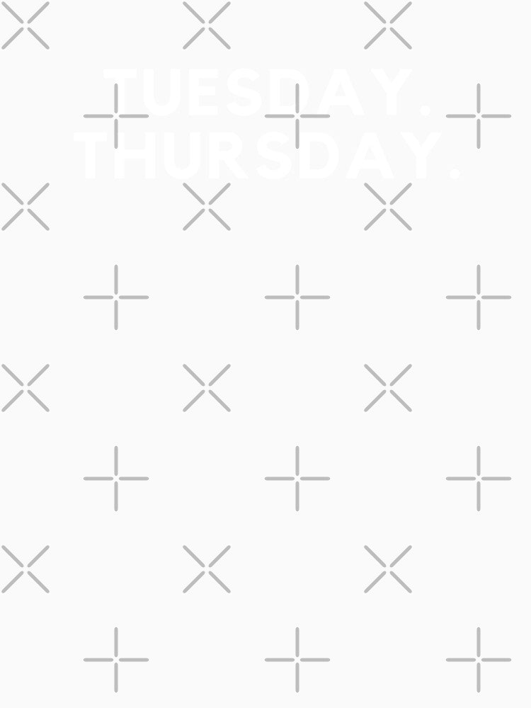 Tuesday Thursday- Decision Fatigue Design by codingpotato