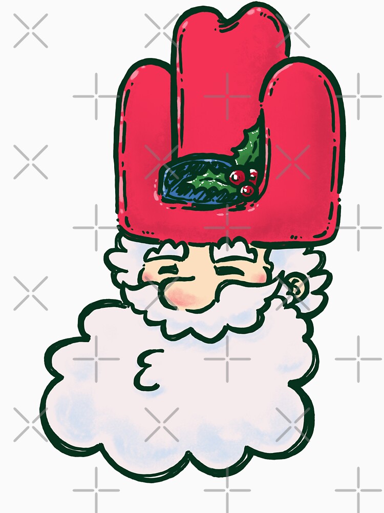 Oversized Cowboy Hat Santa by nickv47