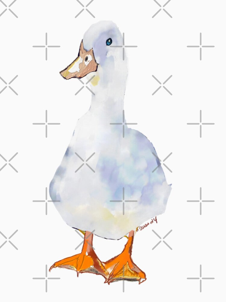 Watercolor Duck by BlueCava