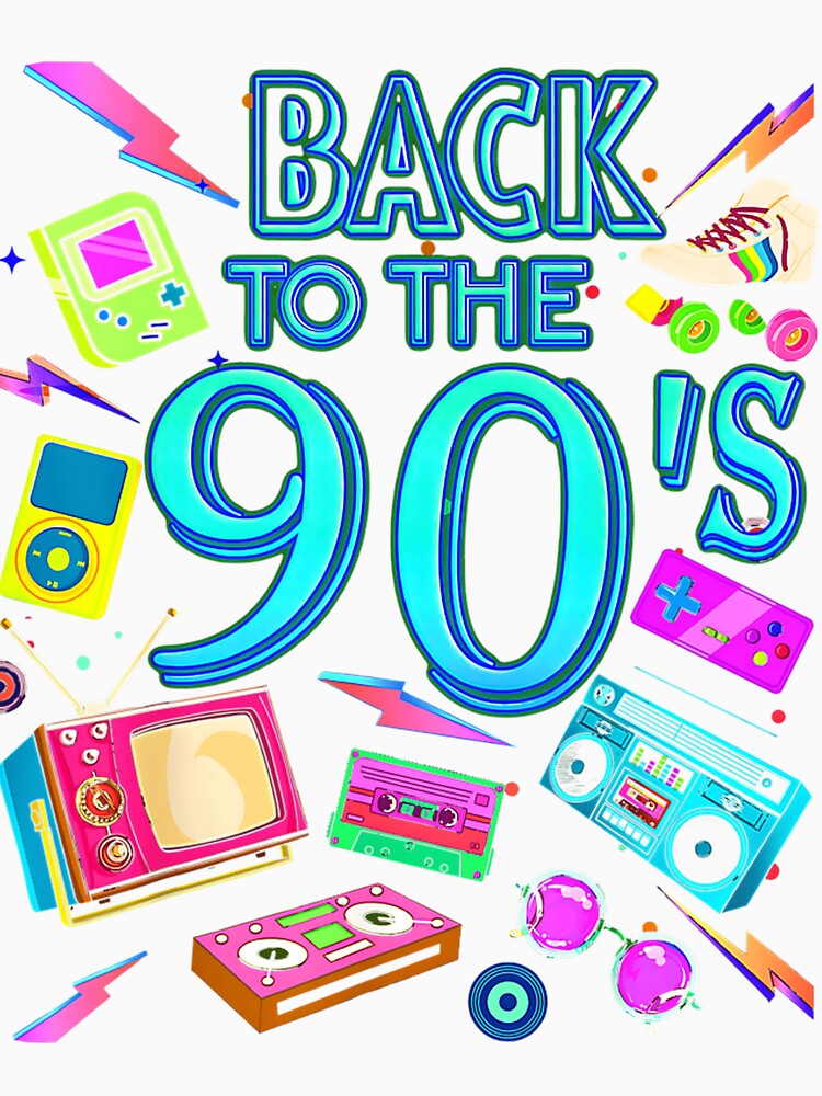 Men'S Women'S Kids Vintage The 90S Survival Kit Retro Graphic Design by MacieBins