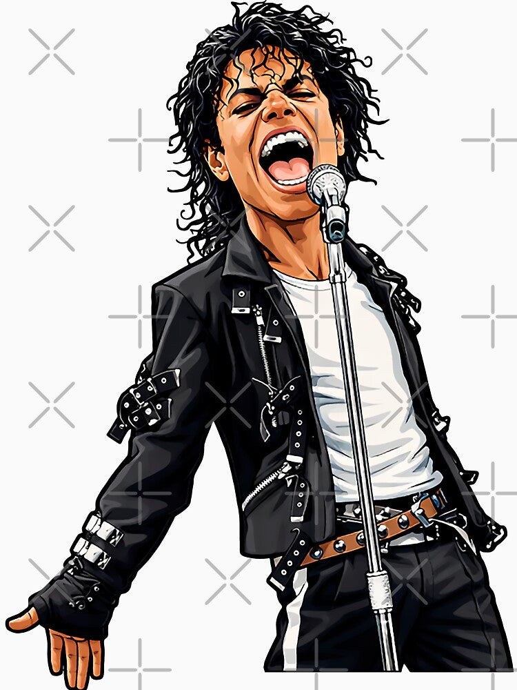 Michael Jackson (Cartoon) by Imprearte